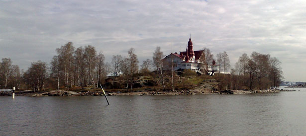An island off Helsinki